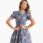Blue Dress For Woman